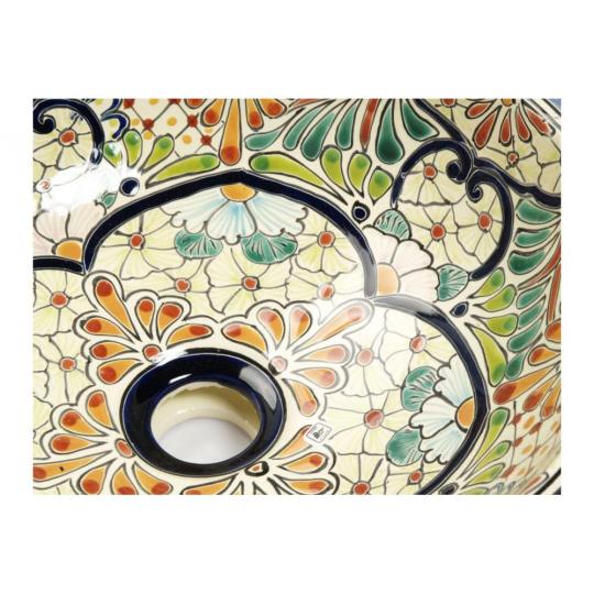 viragos festett mintas keramia keleties mosdotal mosogato furdo furdoszoba mosdokagylo kezzel keszitett olasz toszkan dekor konyha nepies.jpg